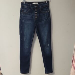 KanCan High Rise Dark Wash Jeans